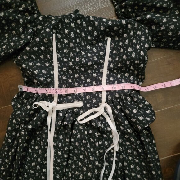 Free People Eliza Faulkner Maria Dress Womens XS Floral Cottage Prairie Vintage - Picture 7 of 8